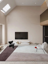 Scallop grey tufted rug